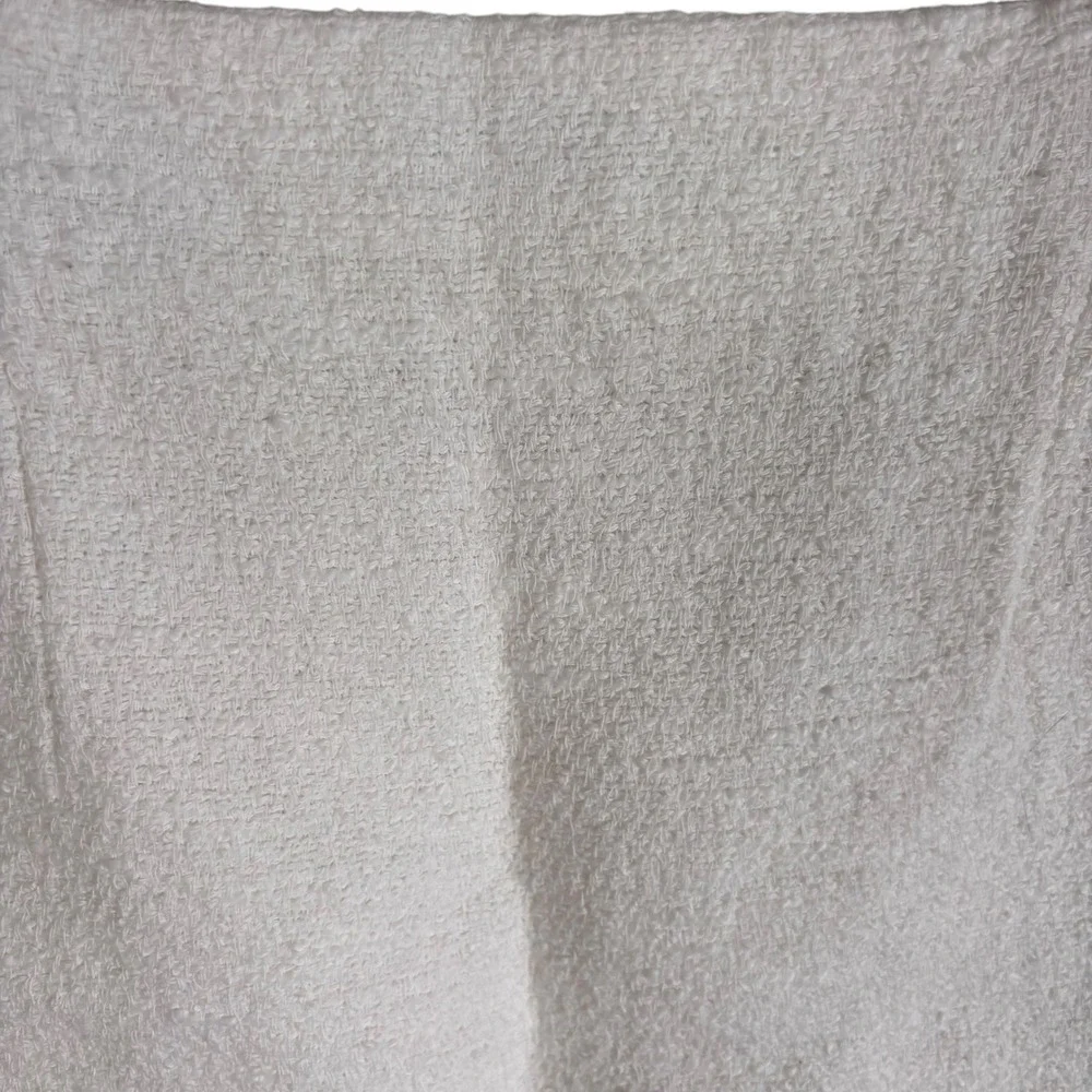 Zara white textured